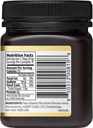 Manuka Doctor - MGO 425+ Manuka Honey Monofloral, 100% Pure New Zealand Honey. Certified. Guaranteed. Raw. Non-GMO (8.75 oz)