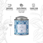 Whittard of Chelsea - Earl Grey Loose Leaf Tea, Black, Vegetarian & Vegan Friendly, Resealable Tin (100g, 1ct)