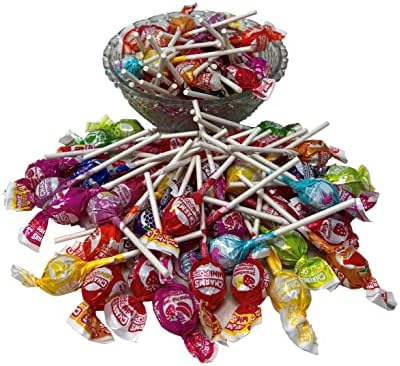 Charms Mini Pops - 1 lbs - Charms Fruit Flavored Miniature Lollipop Candy - 18 Flavors - Fruity Fun Sized Lollipops Assortment - Individually Wrapped, 16 oz.
