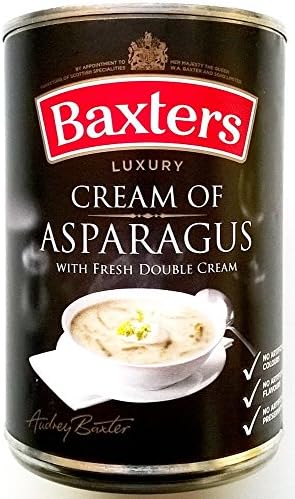 Baxters Luxury Cream of Asparagus Soup (400g) - Pack of 6