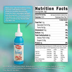 Blue Cookie Icing - Ready to Use Royal Icing for Cookies - Decorating Squeeze Bottles with Piping Tube For Cookies, Cakes, Cupcakes and Treats - 3.7 oz. - Baker’s Choice