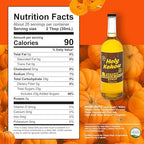 Holy Kakow Cafe Organic Orange Syrup - Orange Syrup, Coffee Syrup, Organic Syrup for Coffee, Orange Syrup for Coffee, Add to Latte, Cocktail and Shake, Real Food Ingredients, Specific Flavor - 750ml
