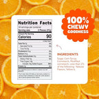Orange Slices Candy by Cambie, 2 Pounds of Orange Candy, Mouth-Watering Gummies with a Soft and Chewy Texture