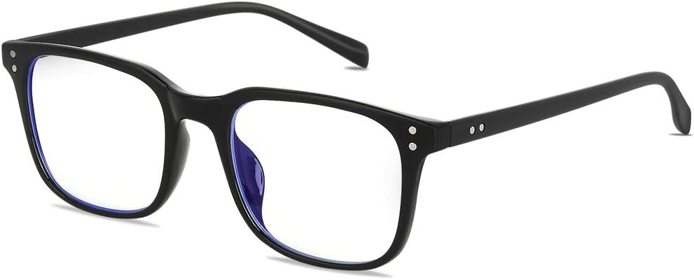 Blue Light Glasses for Men Women - Clear Blue Light Blocking Computer Gaming Glasses Anti Glare Fashion Eyewear