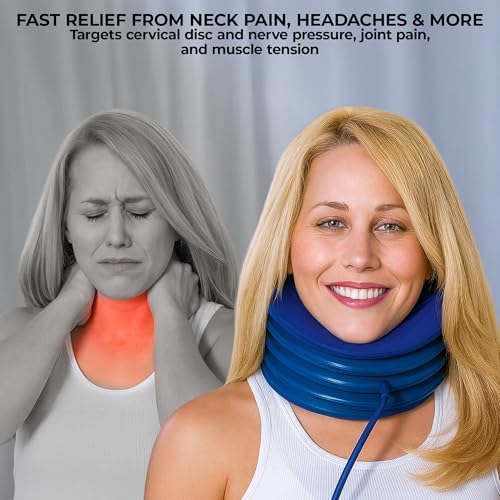 Dr. Bob's Portable Neck Traction - Medium Cervical Distraction Device Neck Pain Relief, Headache Relief Medical Grade Materials The Doctors Choice for over 20 years