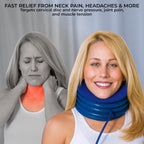 Dr. Bob's Portable Neck Traction - Small Cervical Distraction Device Neck Pain Relief, Headache Relief Medical Grade Materials The Doctors Choice for over 20 years