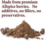 The Spice Way Allspice - ground (4 oz) a multipurpose berry powder for curries, sauces, soups and even pastries