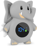 Baby Bath Thermometer, with LED Display and Temperature Warning,Kids' Bathroom Safety Products, Newborn Bath Safety Toy Thermometer (Elephant)