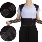 Magnetic Back Support Self-Heating Therapy Vest Full Back Support 108 Pieces Magnets Waist Back Brace Corrector Posture Belt Decompression Lumbar Spine Shoulder,XL