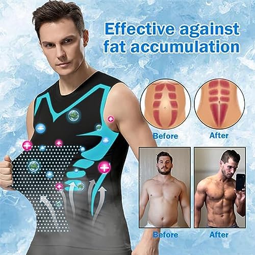 MENIONIC Tourmaline PostureCorrector Vest, Shaping Vest, Posture Shirt, Ionic Shaping Sleeveless