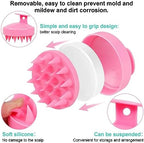 Oligei Scalp Massager 3 Pack, Shampoo Brush, Hair Scrubber for Exfoliation, Soft Silicone Brush for Hair Growth and Dandruff Removal