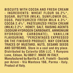 Mulino Bianco Abbracci 12.35oz (350g) – Authentic Italian Biscuits with Cocoa and Cream – Perfect Snack or Coffee Companion – Made with Natural Ingredients and No Palm Oil