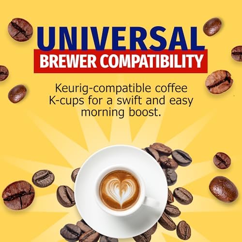Café El Morro Espresso Single-Serve Pods, Coffee K-Cups, Compatible With Keµrig, Authentic Puerto Rican Style Coffee, Espresso Coffee K-Cups, 6-Pack (60 Count)