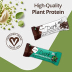 NuGo Dark Chocolate Peanut Butter Cup, 12g Protein Bar, Vegan, Gluten Free, Non-GMO, Kosher Pareve, 12 Count