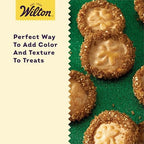 Wilton Gold Pearlized Sugar Sprinkles, Gold Sprinkles for Cookie & Cake Decorating 5.22 Oz.