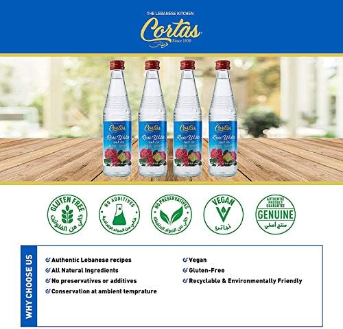 CORTAS Rose Flower Water, 10 OZ