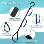 Leg Lifter Strap for After Knee Surgery Hip Replacement Recovery Kit Medical Leg Loop Lifter Pull Strap Lift Assist Rigid Foot Lifter for Disabled Elderly Adults Handicap Mobility Aids Portable Lifter