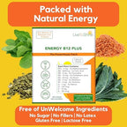 Live To Shine B12 Energy Plus Topical Patch - Energy and Focus Support for Women and Men - 30-Day Supply - USA Made