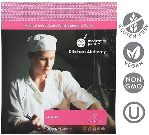 Pure Isomalt ⊘ Non-GMO Vegan OU Kosher Certified - 1 kg (2.2 lbs)