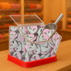 Swedish Candy – Sweet Watermelon Alien Gummies, Gelatin-Free & Vegan Godis (1 LB Resealable Bag)