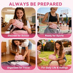First Period Kit for Girls 9-12.Tween Period Starter Kit with spare Underwear, Educational Guide & Card in Gift Box - Thoughtful Puberty Gift (S)