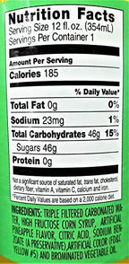 DG Genuine Jamaican - Pineapple Soda 12oz - 6-Pack