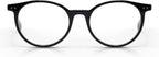 eyebobs - Case Closed | Premium Reading Glasses for Men and Women | Round Frame for Average Faces | Available in 0.0x - 4.0x