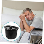 Chamber Pot Lid Portable Urine Bedpan for Elderly Boys and Girls and Pregnant Women Lightweight Design for Home Camping and Hospital Use Easy to Clean and Odor