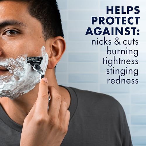 Gillette Series 3X Action Shave Gel, Moisturizing Twin Pack (7 Ounce Each)