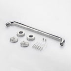 Grab Bar Handle for Bathroom Toilet Bathtubs and Showers (Chrome)