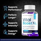 Vital Boost XL Gummies - Official VitalBoost XL Gummys for Men Premium Natural Ingredients - Maximum Strength, Advanced Formula Support for Overall Health & Wellness, 60 Gummies for 1 Month