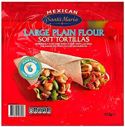 Santa Maria Mexican Large Tortillas (6 per pack) - Pack of 2
