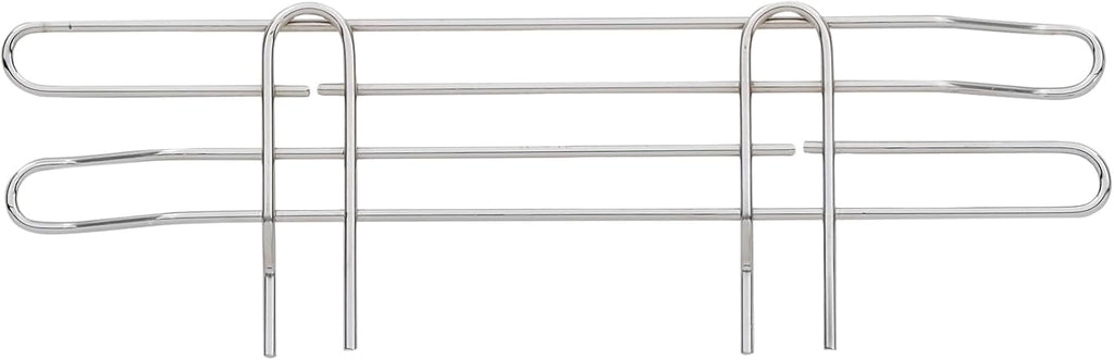 METRO L18N-4C Super Erecta 4" High Stackable Ledge for Wire Shelving, Chrome, 18"