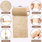 Treela 36 Pcs Self Adherent Bandage 4" X 5 Yard Wrap Breathable Cohesive Bandage Elastic Adhesive Tape for Stretch Athletic Sports Wrist Ankle(Nude)