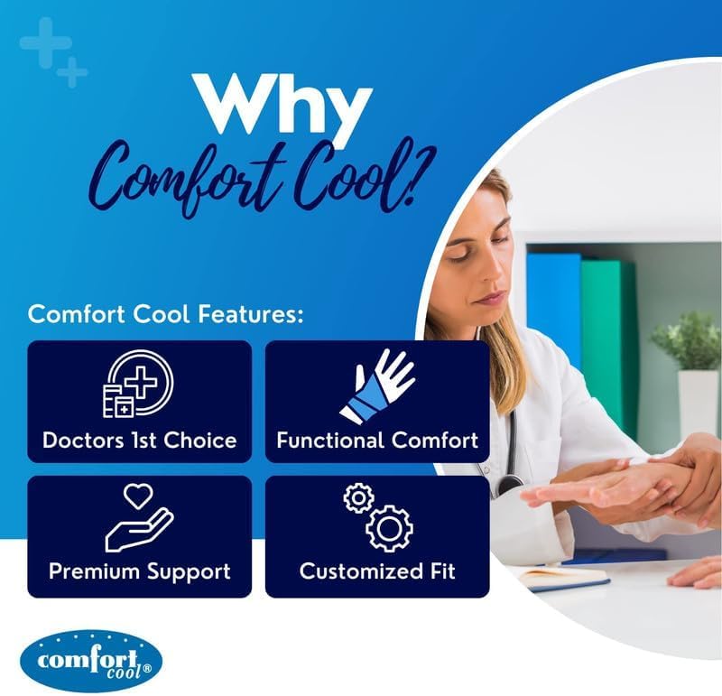 Comfort Cool Thumb CMC Restriction Splint, Right Medium Plus 7-7/8" to 8-1/4"