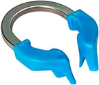 Dental Sectional Matrix System, Dental Sectional Contoured Matrices Refill Matrix Bands, Sectional Contoured Metal Matrices, Nickel Titanium Clamp Ring Resin Holder Clip Ring-Blue