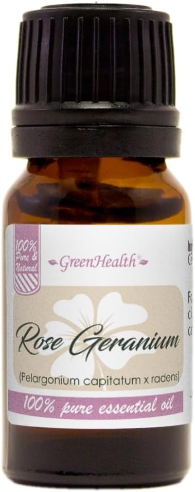 100% Pure Essential Oil - Rose Geranium Oil 10 ml