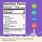 NuNaturals Stevia Syrup, Sugar-Free Sweetener, Plant-Based Sugar Substitute, Zero Calorie, Chocolate Flavor Syrup, 16 oz