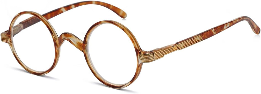 Eyekepper Round Reading Glasses a Little Large Than Vintage Professor Oval Readers
