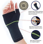 Neo-G Active Wrist Support – For Sports, Golf, Basketball, Football, Yoga, Tennis. For Sprains, Strains, Tendonitis, Injury Recovery - Multi Zone Wrist Compression Sleeve – M