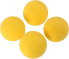KOMBIUDA High Bounce 4 Pack 2.16 Inch Mini Rebound Training Balls for Speed Agility Practice Indoor Outdoor Sports