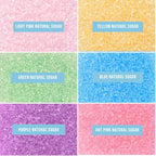 Sweets Indeed Dye Free Sugar Sprinkles, Pastel 6 Cell Edible Sprinkle Mix Perfect for Spring Cake Decorations Baking Ice Cream Cookies Cupcake Topper (Pastel Sugar)