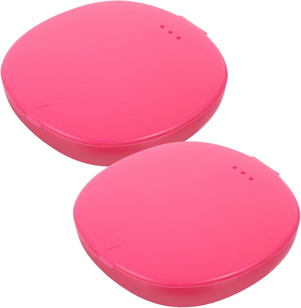 2pcs Silicone Storage Box for Moon Period Portable Carrying Case Holder