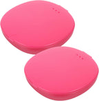 2pcs Silicone Storage Box for Moon Period Portable Carrying Case Holder