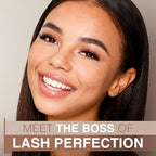 Ardell Pre-Mapped Lash Applicator Tool - 40° Curved Eyelash Tweezers for Precision and Comfort, Easy Application
