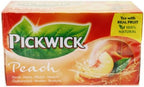 Pickwick Tea Peach, Flavoured Black Tea, 20 Tea Bags