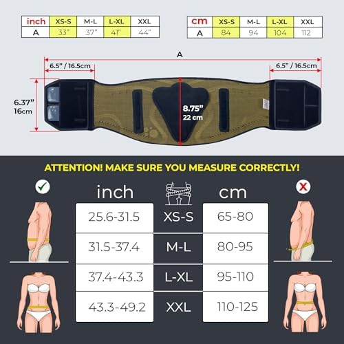 ORTONYX Elastic Back Support Brace for Men and Woman, 3D Knitted Design with Removable 3D Lumbar Pad, Breathable and Ergonomic, Hook&Loop Closure with Hand Loop for Easy Use, M-L