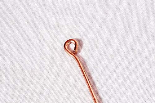 Wonder Care - 100% Copper Tongue Scraper Tongue Cleaner Ayurvedic for Optimal Oral Hygiene (3 Pieces with Bag)