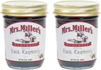 Mrs. Miller's Seedless Black Raspberry Jam 9 Ounce (Pack of 2)