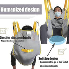 Lift Sling for Toileting, Transfer Sling for Patients Shower Bath, Mesh Patient Lift Sling, Large Toileting Sling, Lift Sling for Elderly Bariatric,Handicap Elderly,Medium